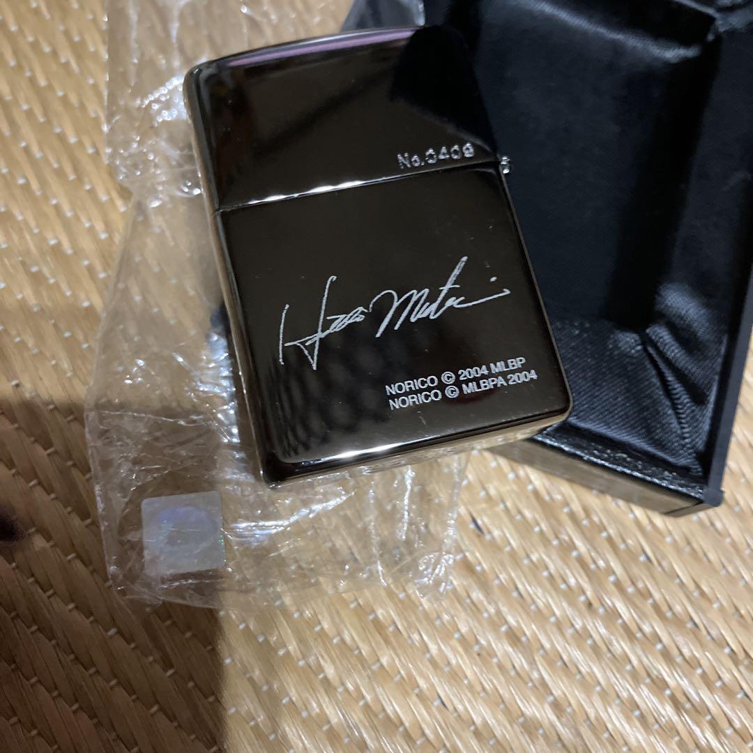 未使用レア！松井秀喜 記念グッズ 背番号55 ケース付zippoライター‼️ 未使用レア！松井秀喜 記念グッズ 背番号55 ケース付zippo