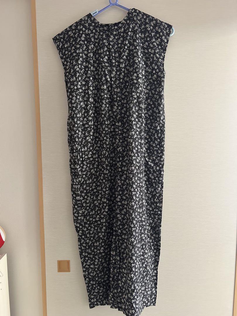 美品SLOBE IENA リネンレーヨンプリントオールインワン - メルカリ