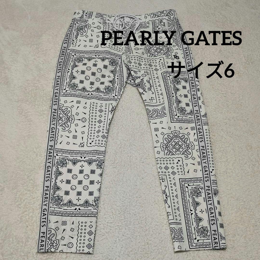 PEARLY GATES パーリーゲイツ ゴルフウェアー バンダナ柄 サイズ6XL(LL)・PEARLY GATES