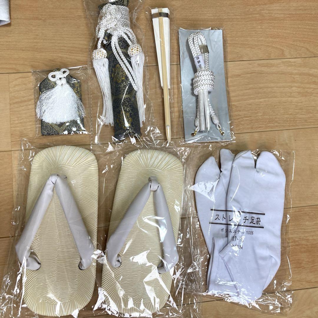 七五三   5歳　男の子　着物　フルセット(一部未使用)