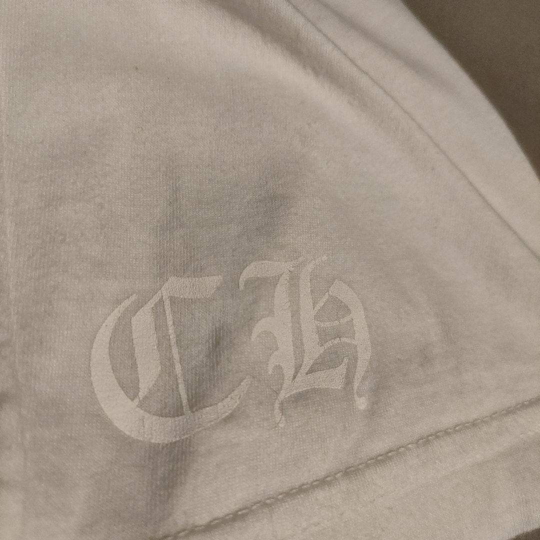 クロムハーツ　Tシャツ　バックプリント　ピンク XL クロス　セメタリー