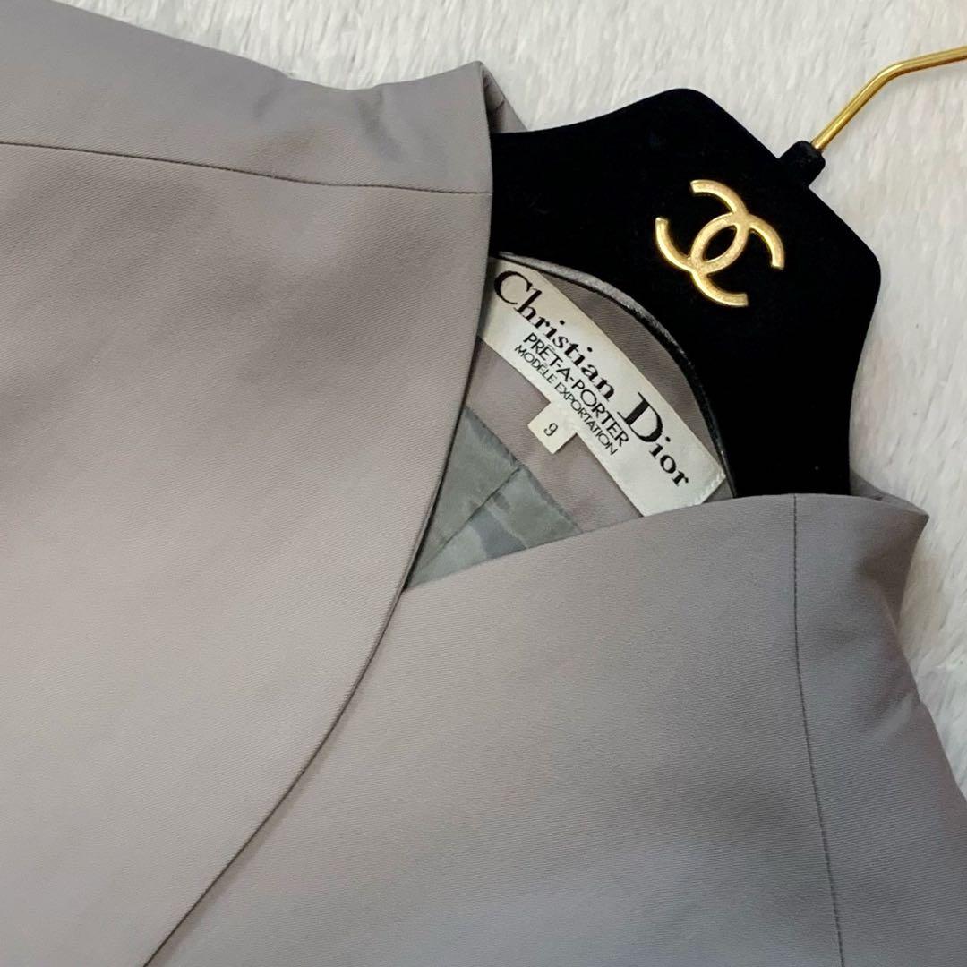 美品 ディオール ノーカラージャケット ショートパンツ セットアップ