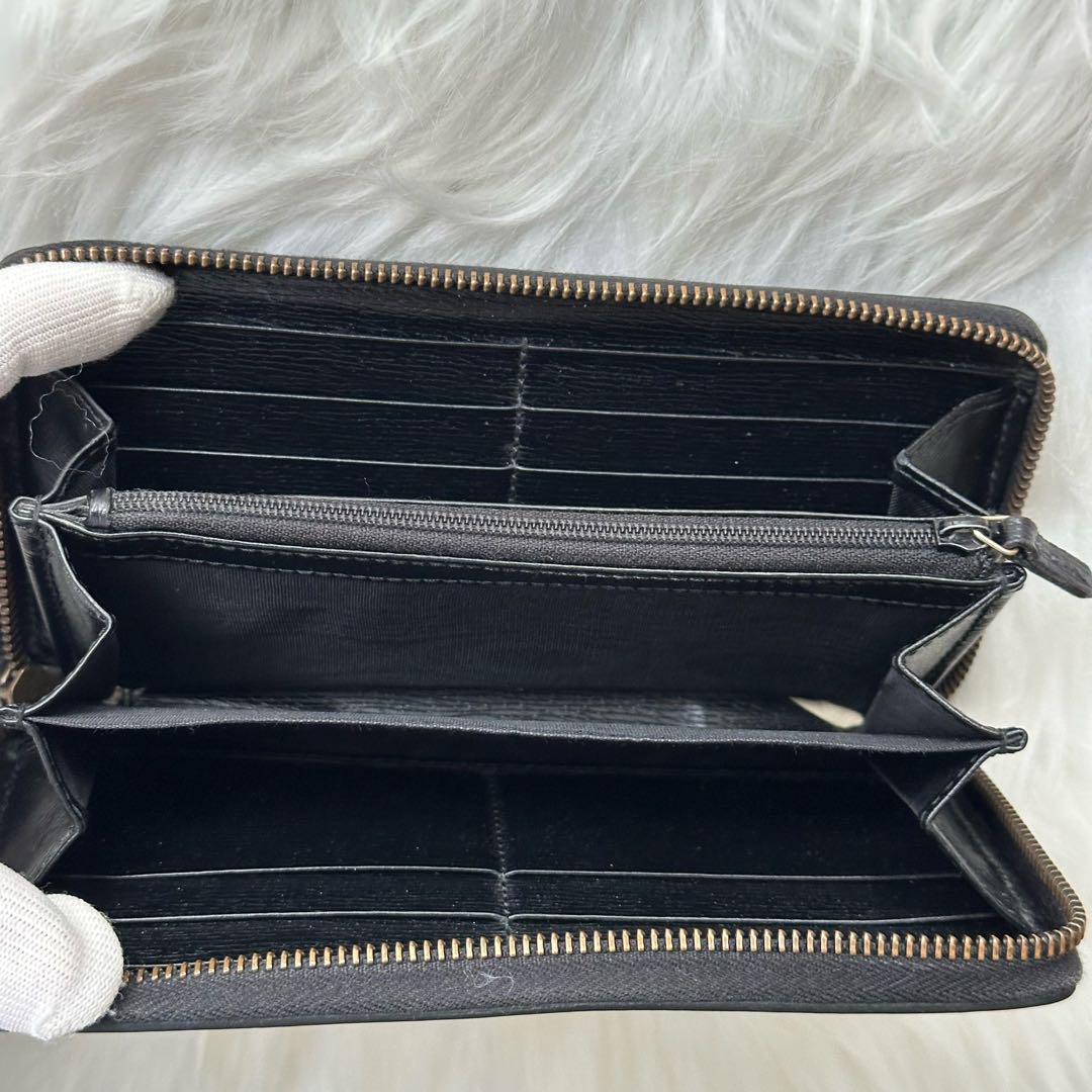 美品✨GUCCI 長財布 ラウンドファスナー キングスネーク レザー