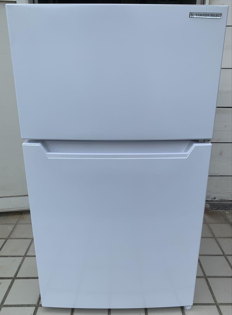 美品 ヤマダ電機 1ドア 87L 冷蔵庫 YRZ-C09H1 2021年製 - メルカリ