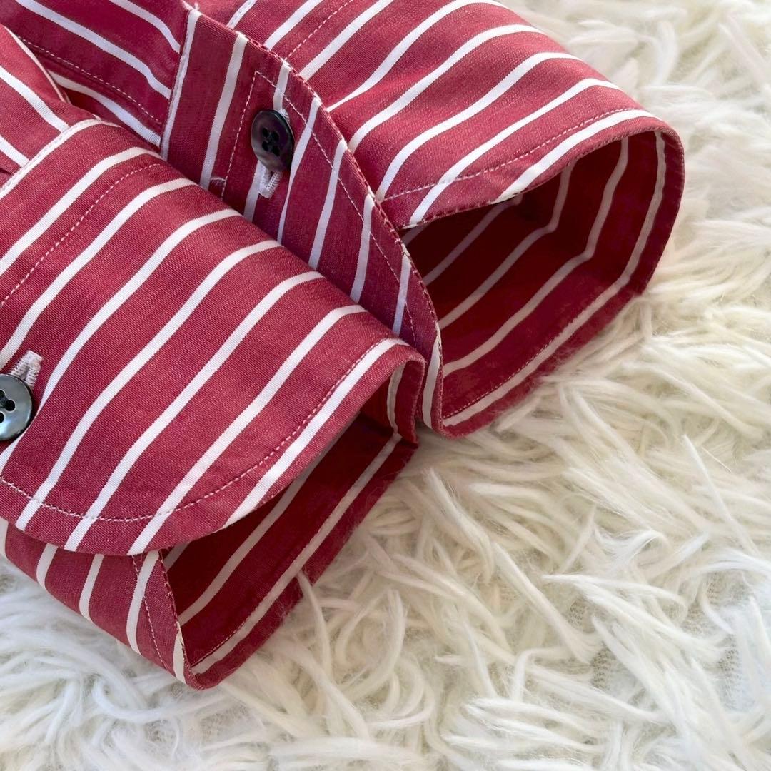 ✨極美品✨ フィナモレ ホリゾンタルカラーストライプシャツ トゥモローランド別注