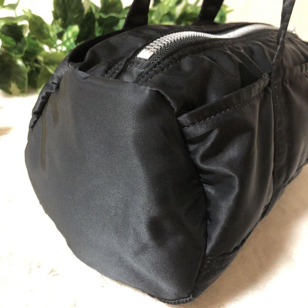 極美品 PORTER ポーター ミニ ボストンバッグ S タンカー ナイロン