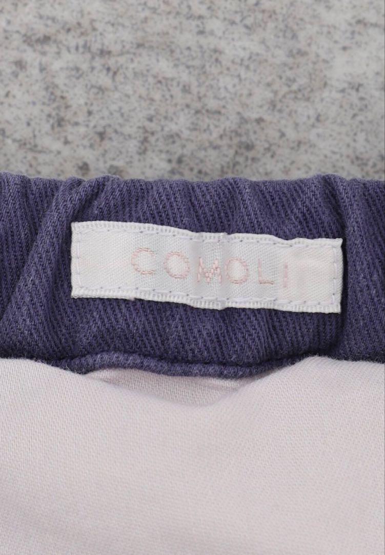 2024ss COMOLI コットンドリルニータックパンツ　size 1