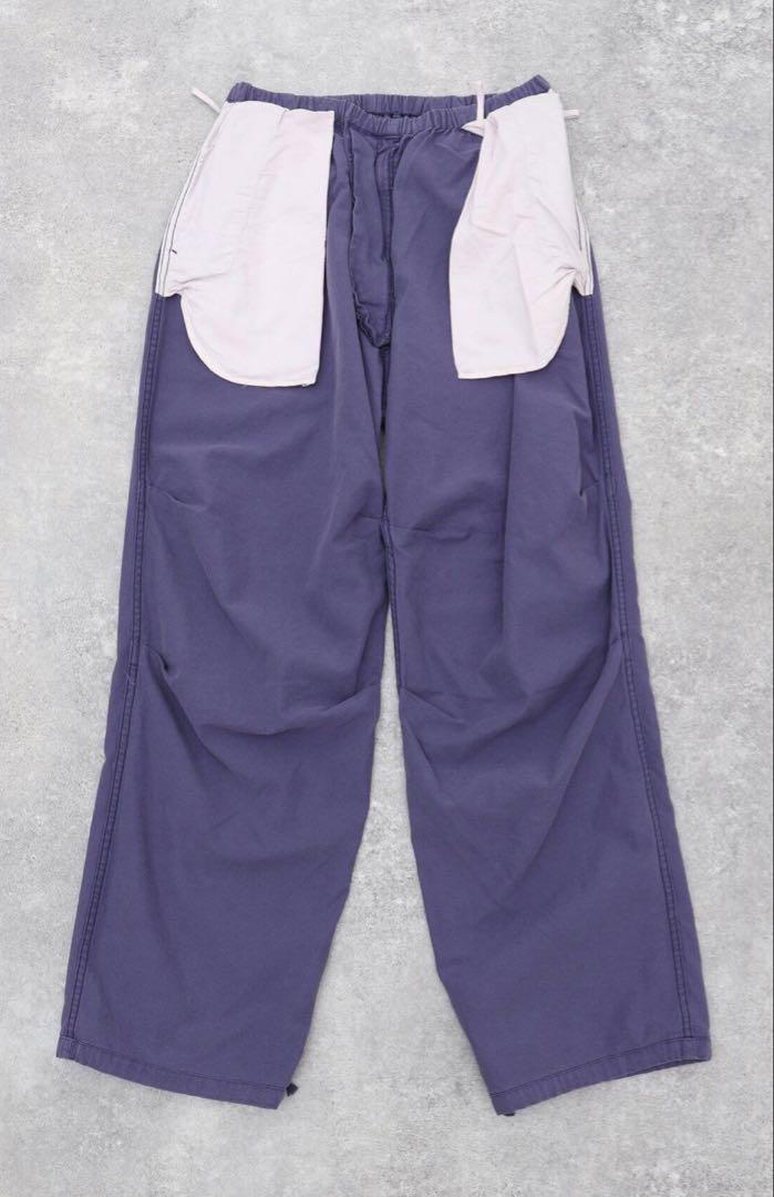 2024ss COMOLI コットンドリルニータックパンツ　size 1