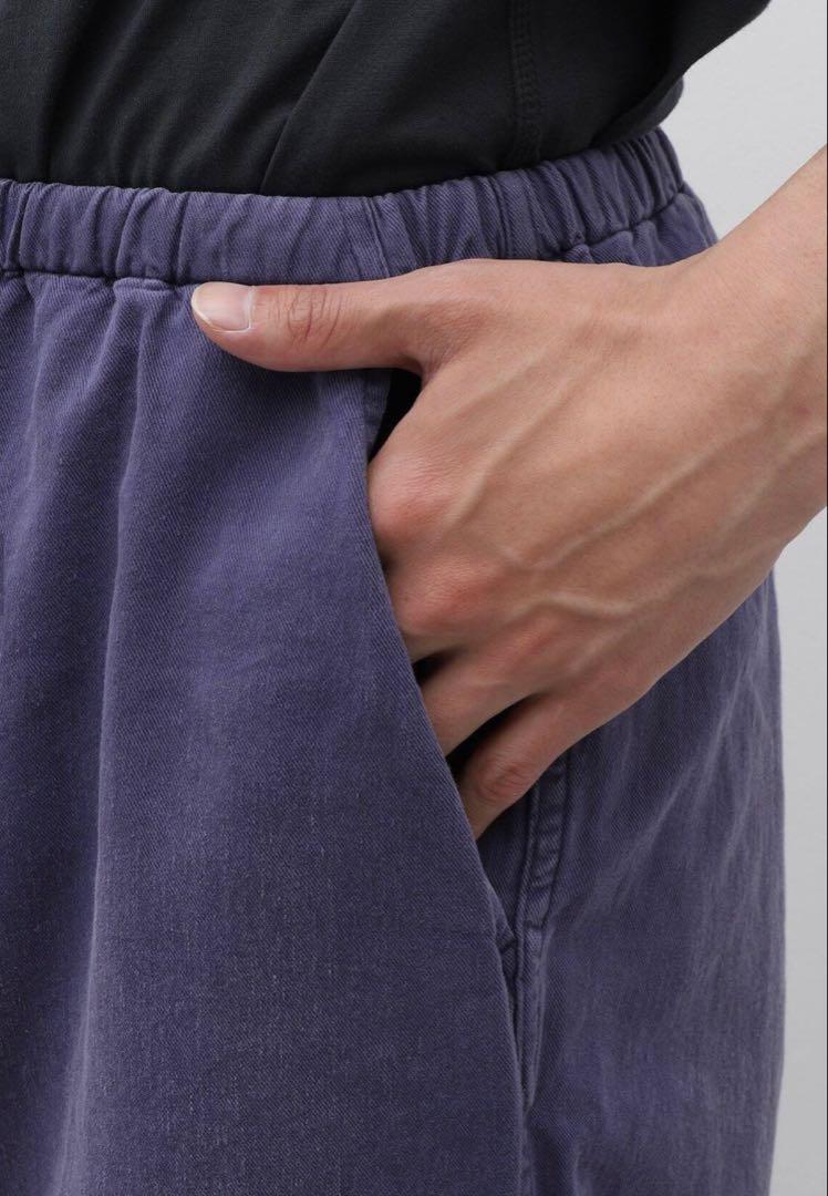 2024ss COMOLI コットンドリルニータックパンツ　size 1