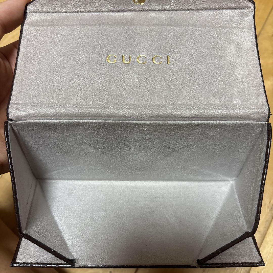GUCCI GGパターン メガネケース財布・ケース・小物入れ