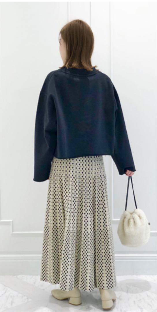 新品！TORRAZZO DONNAニットスカート TORRAZZO DONNA/トラッゾドンナ】リバーシブルニットスカート