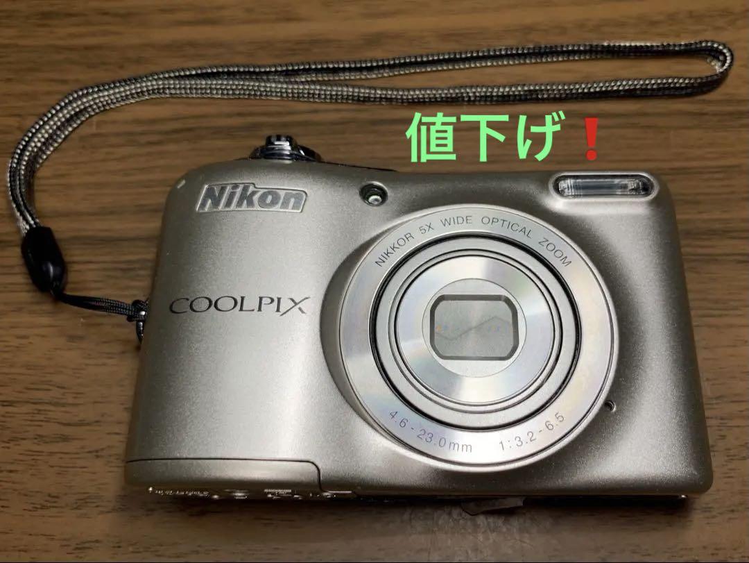 Nikon COOLPIX L30❗️シルバー系❗️単3新品❗️ジャンク品扱い❗️美品❗️