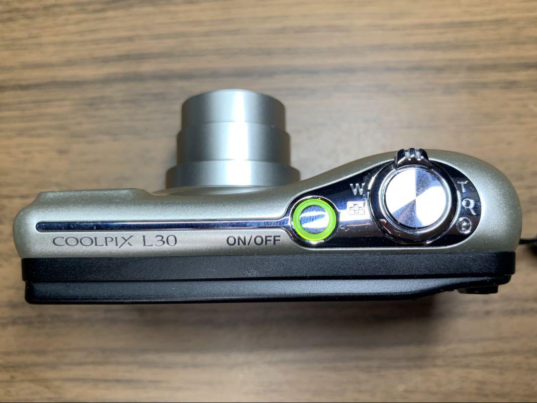 Nikon COOLPIX L30❗️シルバー系❗️単3新品❗️ジャンク品扱い❗️美品❗️