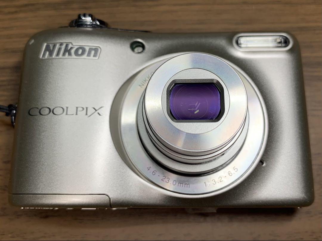 Nikon COOLPIX L30❗️シルバー系❗️単3新品❗️ジャンク品扱い❗️美品❗️