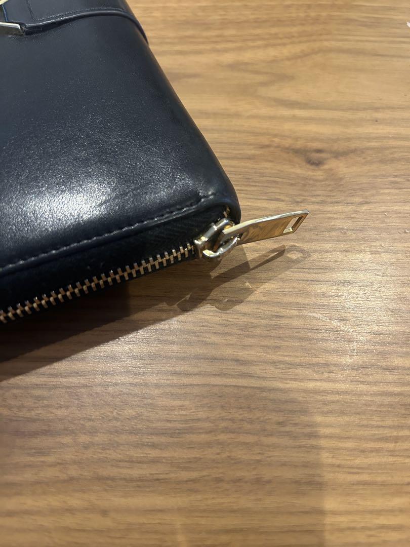 YSL★ブラックレザー 長財布★サンローラン【送料込み】