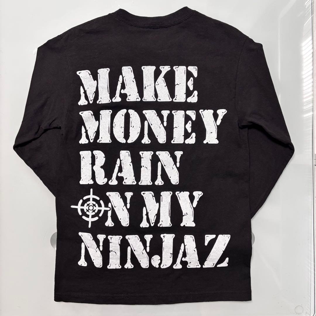 flex wit me ロンT S ブラック yokosquad