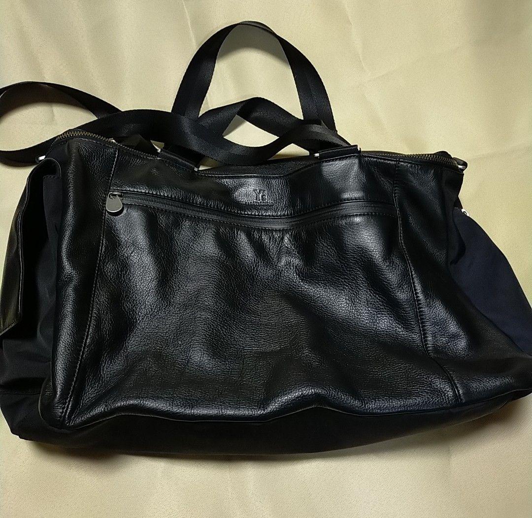 Ｙ's　ワイズ　MANDARINA 黒 レザー バッグ　ショルダー　レア　美品