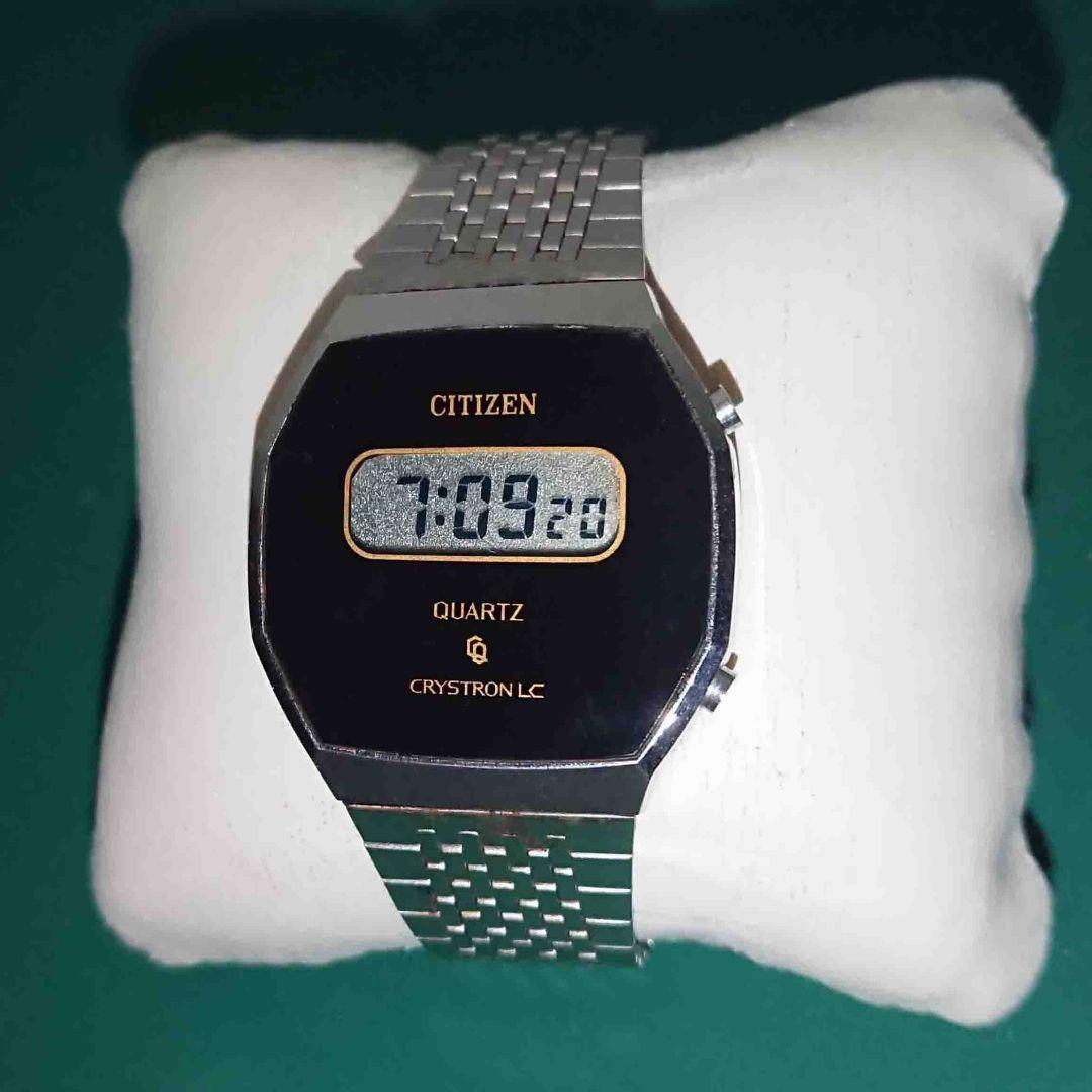 シチズン ヴィンテージ デジタル クリストロン LC 腕時計