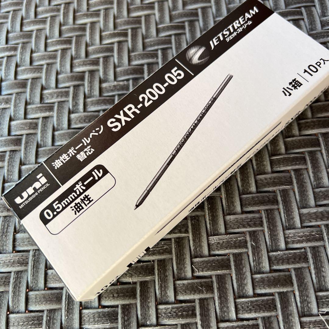 三菱鉛筆 ジェットストリーム SXR-200-05赤【10本】1480円