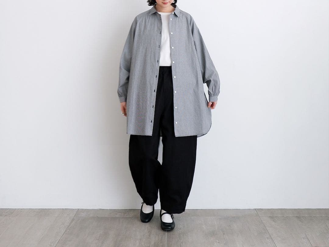 休日と詩 サンシャインロングシャツFREE SIZE・TANDEY