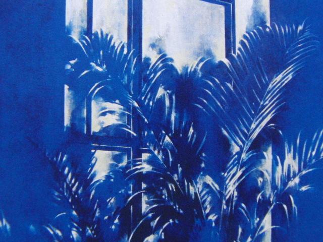 多様な 松尾京子、【MOON LIGHT】、希少な大判額装用画集より、美品 絵画