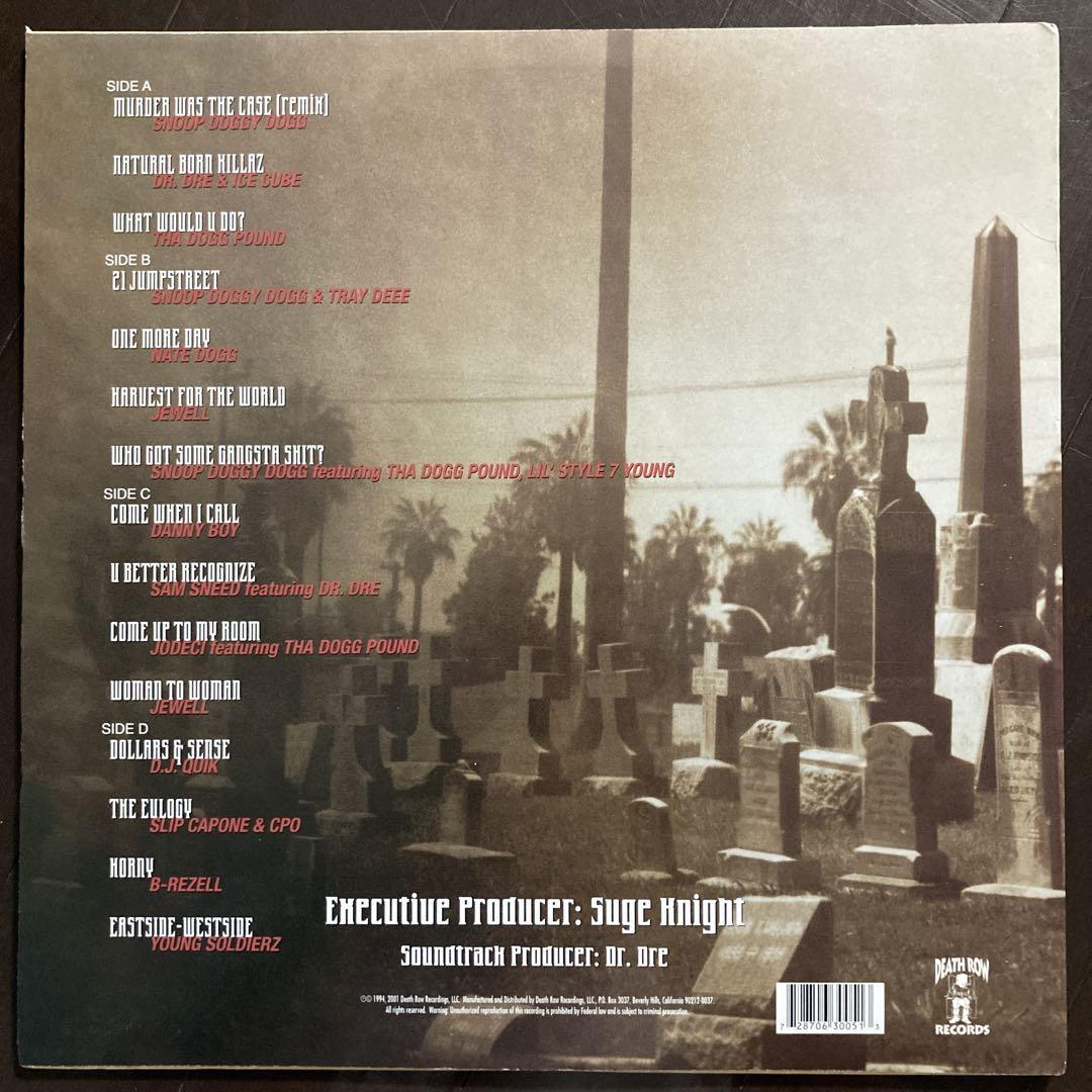 洋楽 Murder Was The Case snoop dogg OST