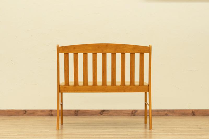 ダイニング ベンチ チェア コローナ / 新品未使用（ライトブラウン）