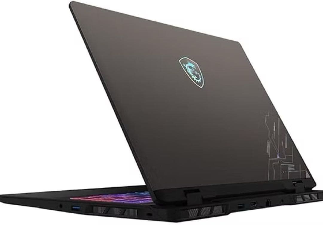 MSI ノートパソコン最新Core Ultra 9 HX&RTX 5060搭載