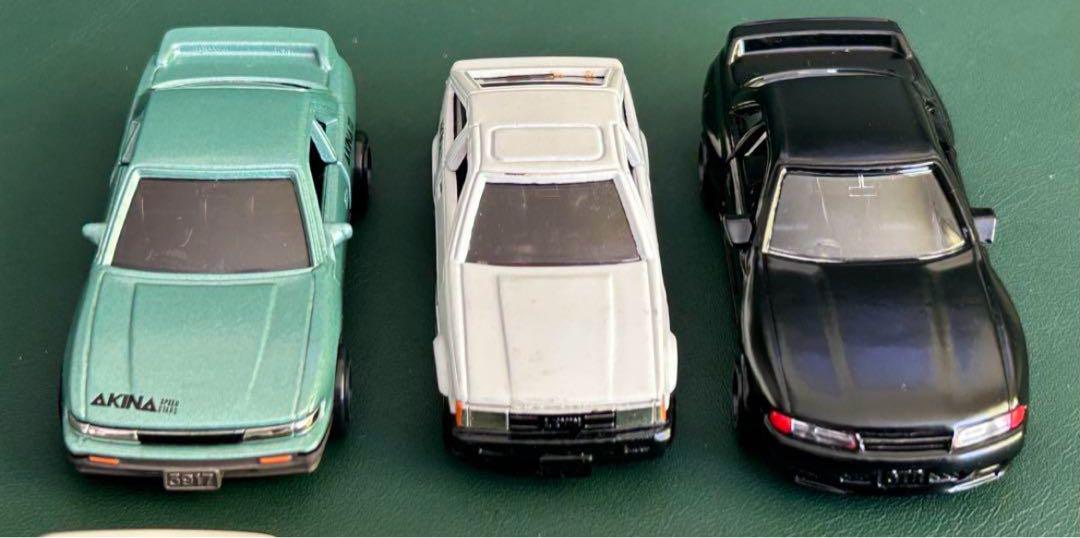 コミックトミカ 頭文字D 湾岸ミッドナイト 3点セット コミックトミカ 頭文字D 湾岸ミッドナイト 3点セット