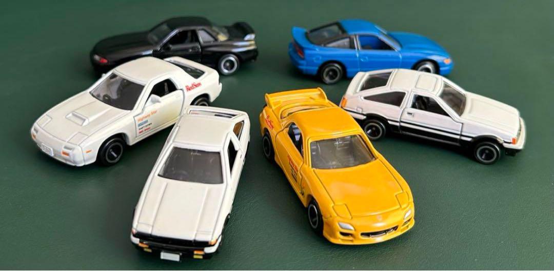 コミックトミカ 頭文字D 湾岸ミッドナイト 3点セット コミックトミカ 頭文字D 湾岸ミッドナイト 3点セット