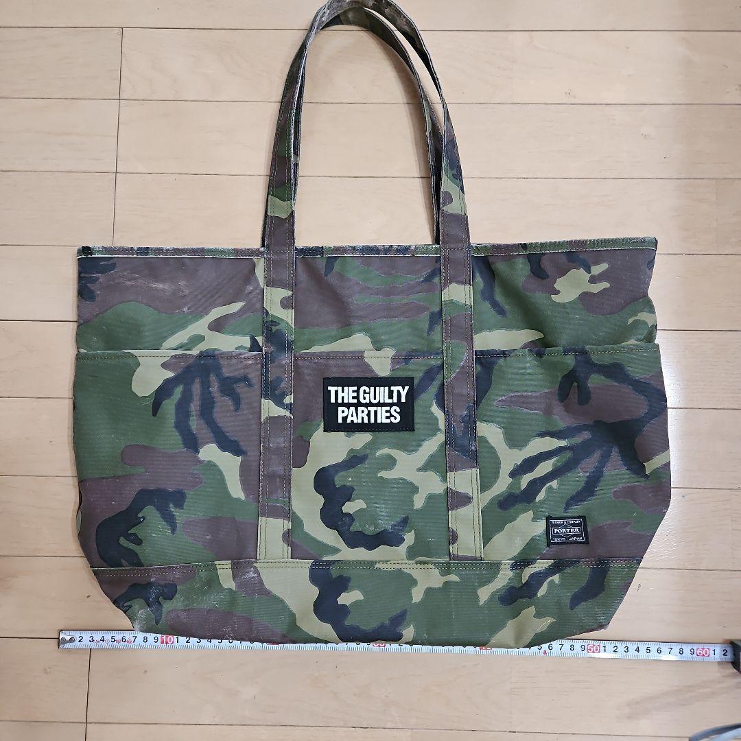 WACKO MARIA PORTER トートバッグ　迷彩　ワコマリア