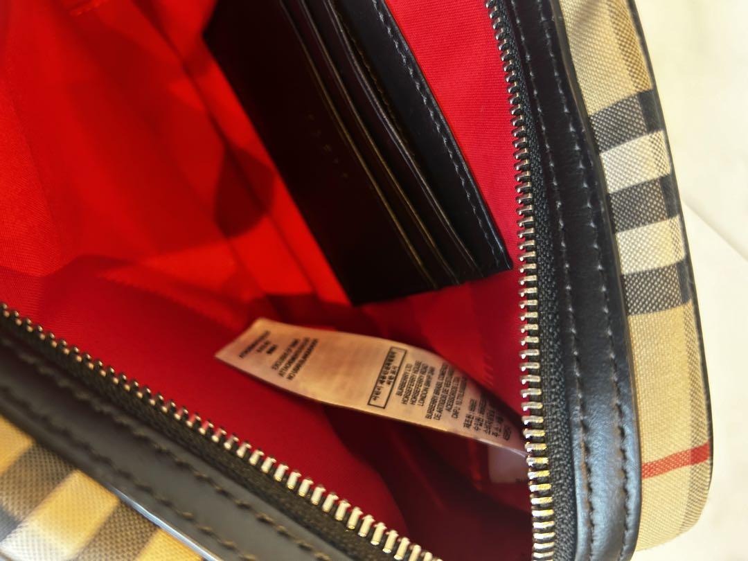 Burberry チェック柄 ショルダーバッグ