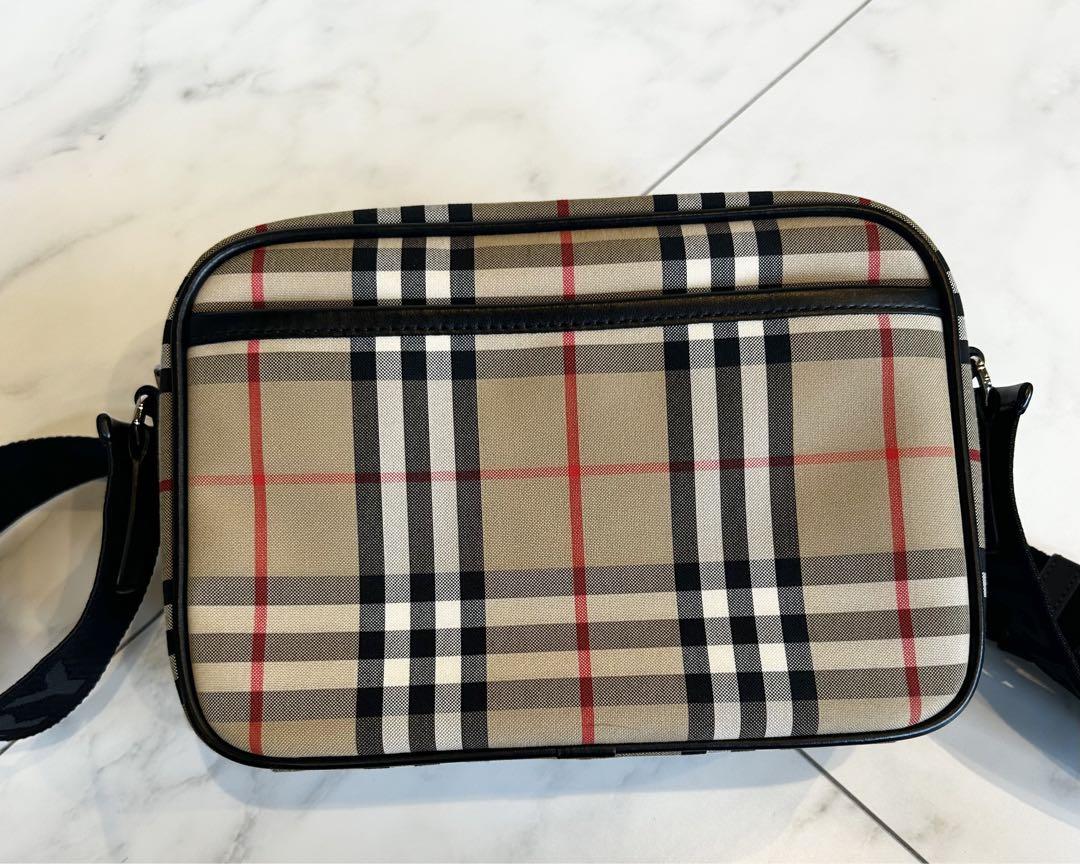 Burberry チェック柄 ショルダーバッグ