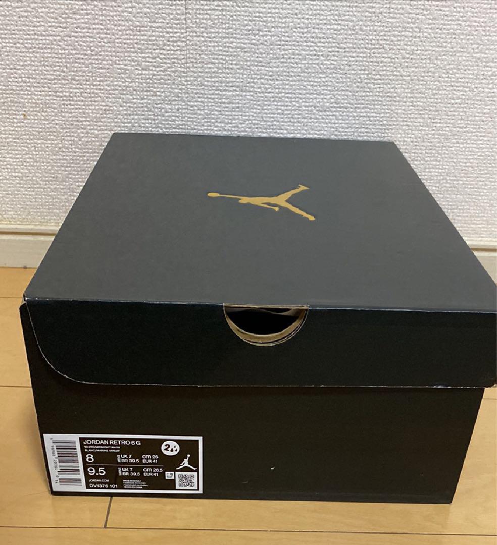ナイキ　エアジョーダン6 レトロ　ローゴルフ　26cm