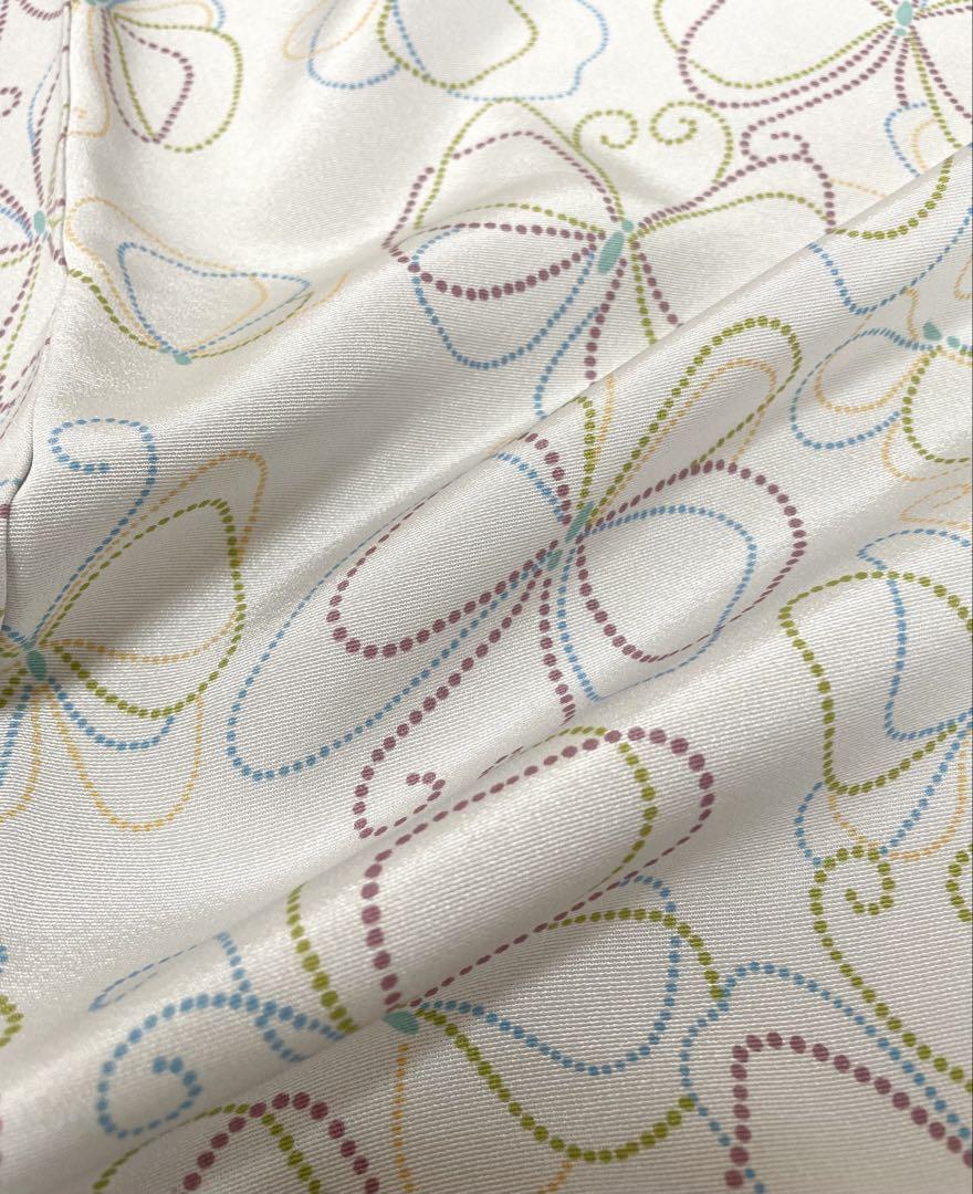 【美品】はんなり 小紋 正絹 グレー