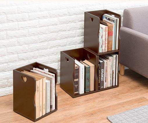 新春初売り 新品】4個セット 重ねて使えるブックスタンド 収納アウトレット 本棚・本収納