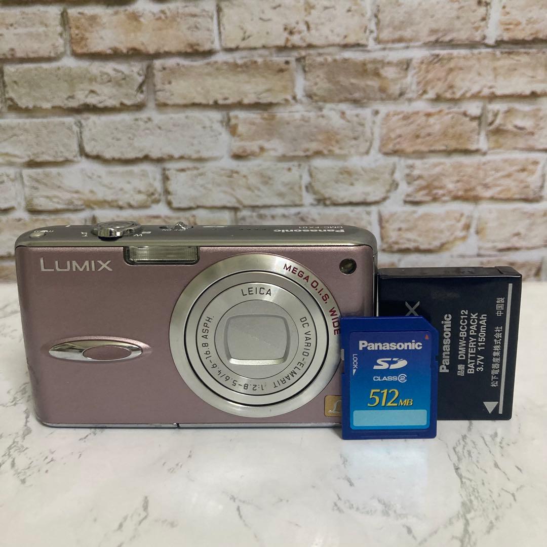 【良品】Panasonic LUMIX DMC-FX01 動作確認済み 付属品多