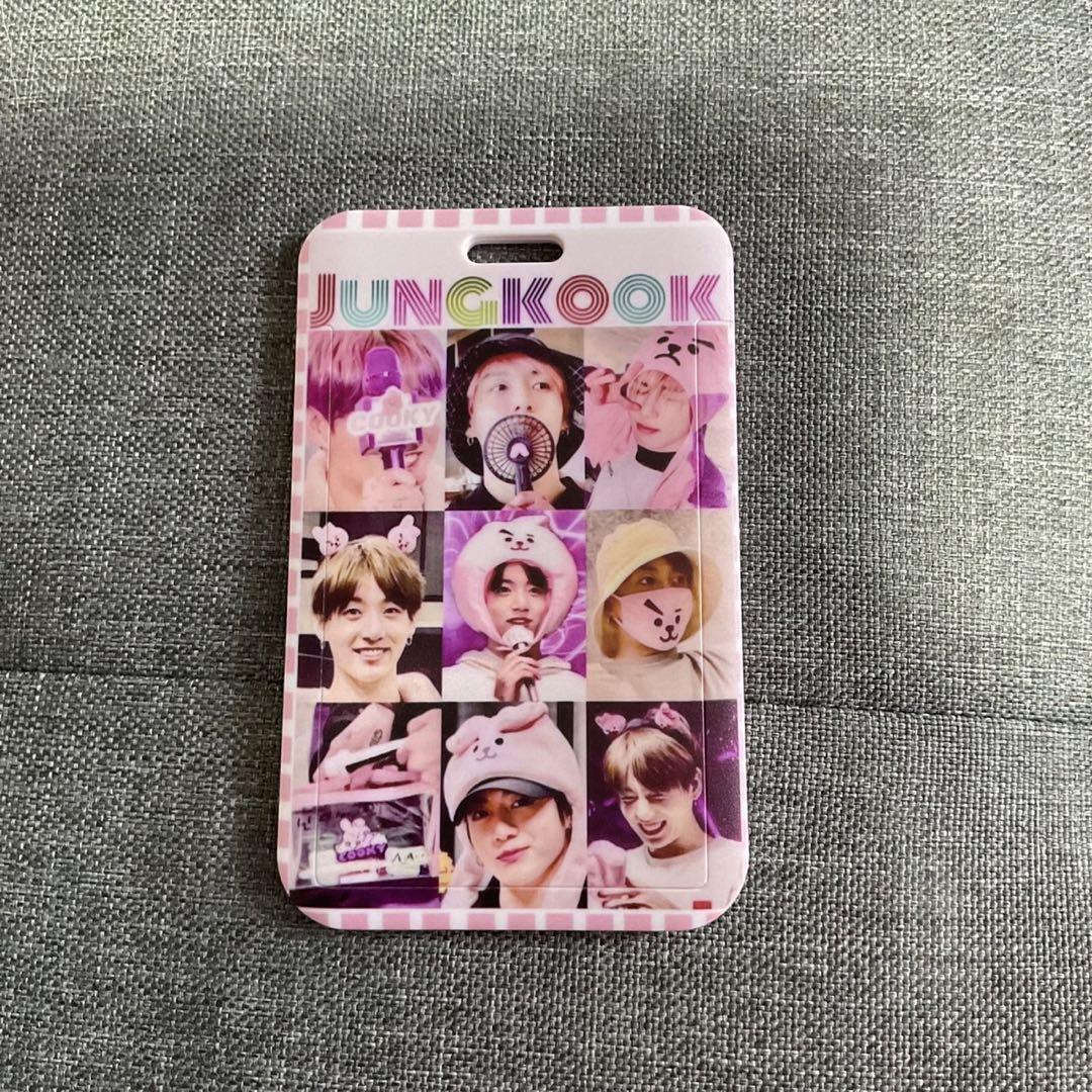 BTS jungkook グク パスケース、クリアカードケース3点セット