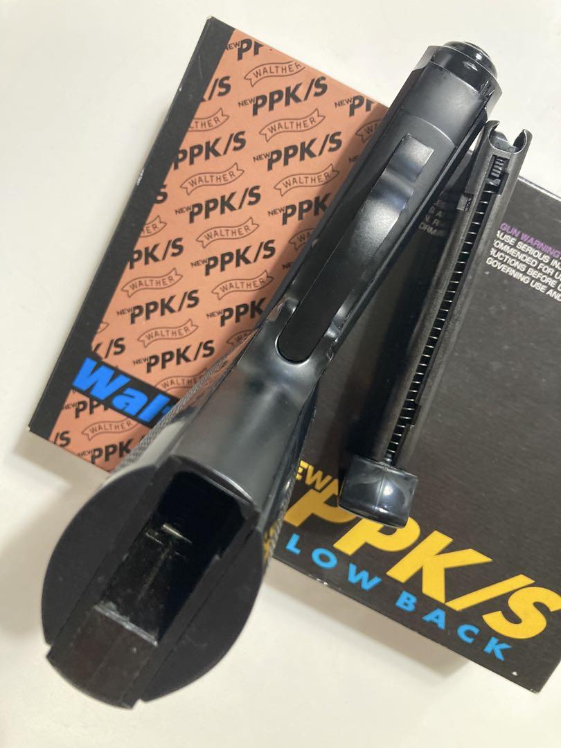 マルゼン製　ガスブローバック　ワルサー ＰＰＫ／Ｓ　動作快調　極美品です。