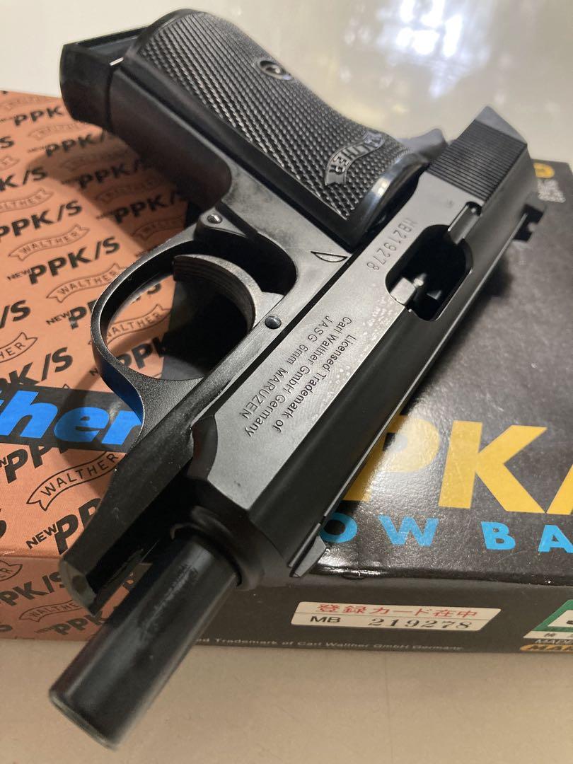 マルゼン製　ガスブローバック　ワルサー ＰＰＫ／Ｓ　動作快調　極美品です。