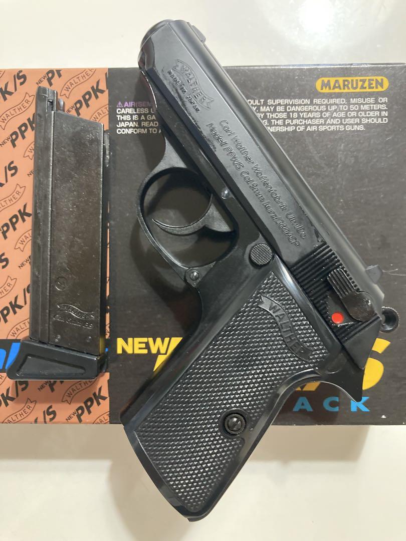マルゼン製　ガスブローバック　ワルサー ＰＰＫ／Ｓ　動作快調　極美品です。