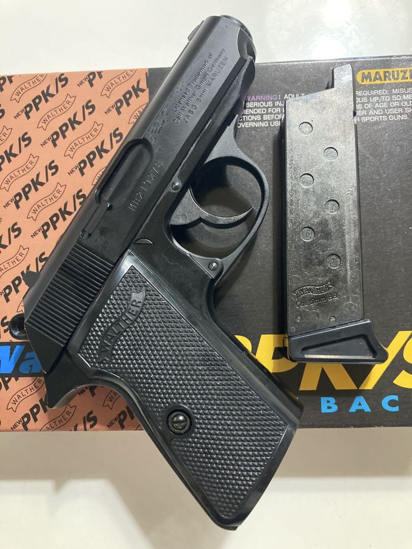 マルゼン製　ガスブローバック　ワルサー ＰＰＫ／Ｓ　動作快調　極美品です。