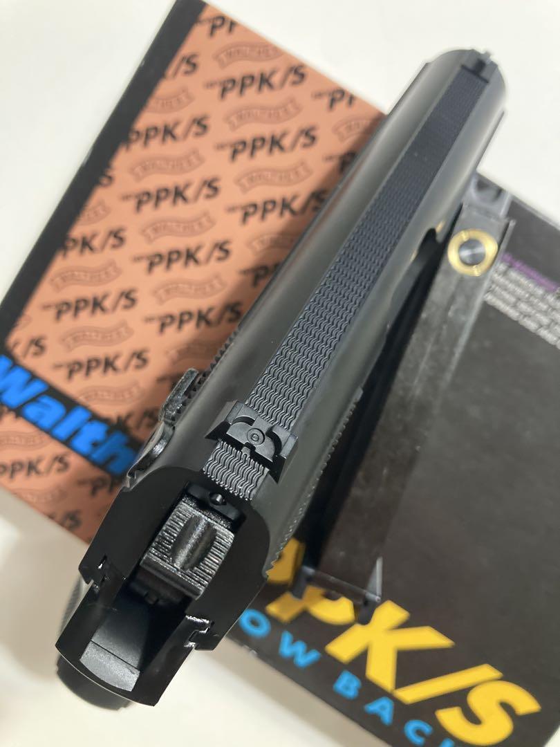 マルゼン製　ガスブローバック　ワルサー ＰＰＫ／Ｓ　動作快調　極美品です。