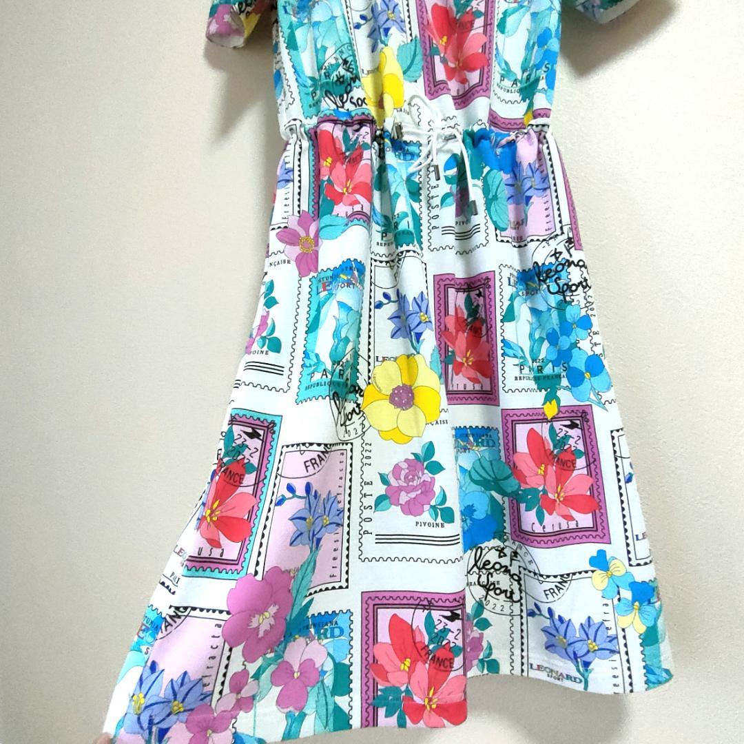 近年 新品❤️定価10万❤️レオナール ワンピース❤️40❤️手洗