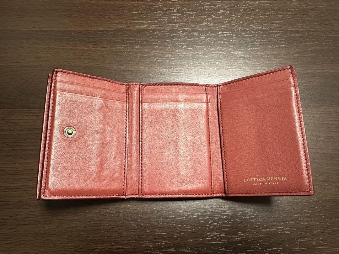 【美品】BOTTEGA VENETA ボッテガヴェネタ 三つ折り財布