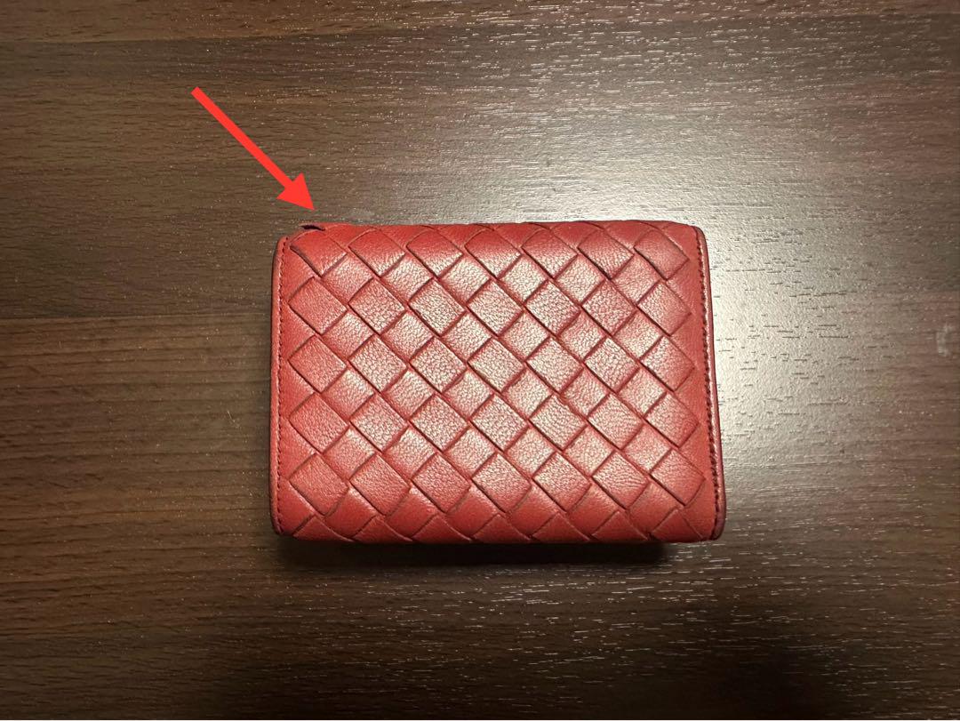 【美品】BOTTEGA VENETA ボッテガヴェネタ 三つ折り財布