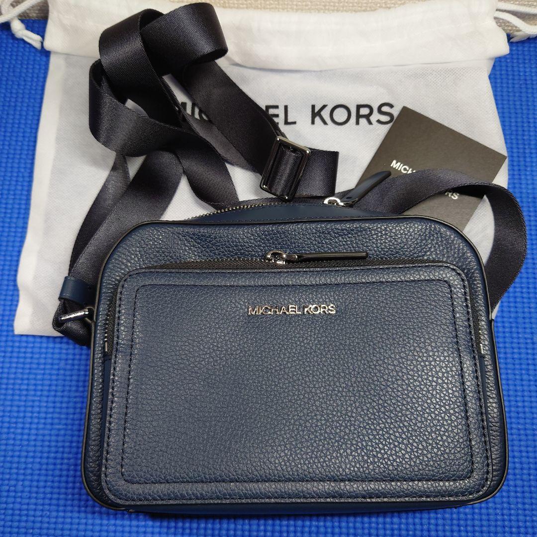 MICHAEL KORS ネイビー ショルダーバッグ
