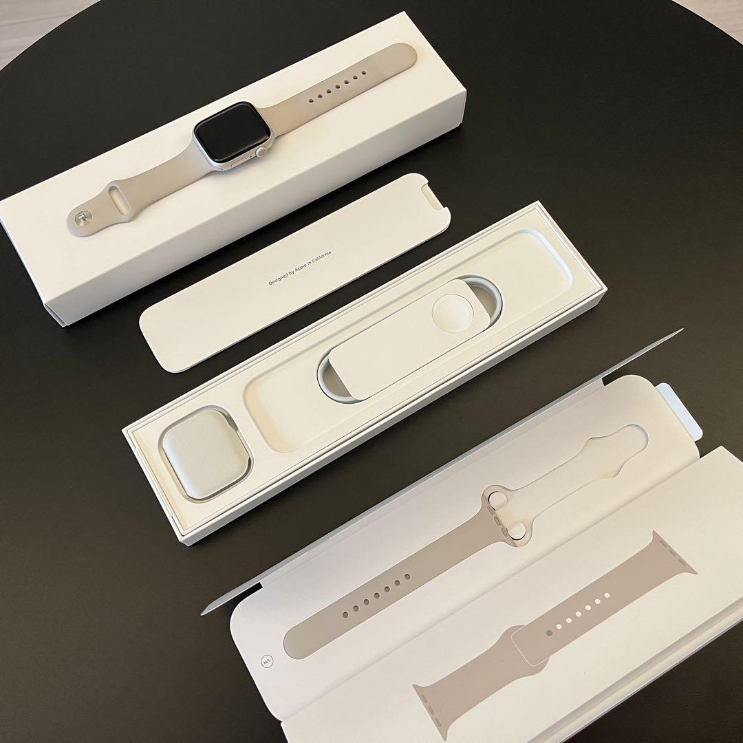 【超美品】APPLE WATCH7 45mm GPSモデル　MKN63J/A