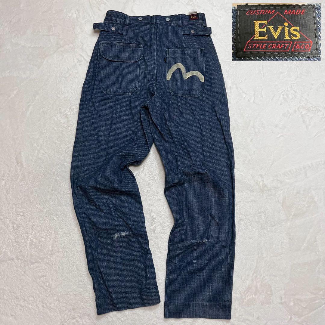 90s EVIS デニムパンツ ジーンズ カモメ w30 L35 ヴィンテージ