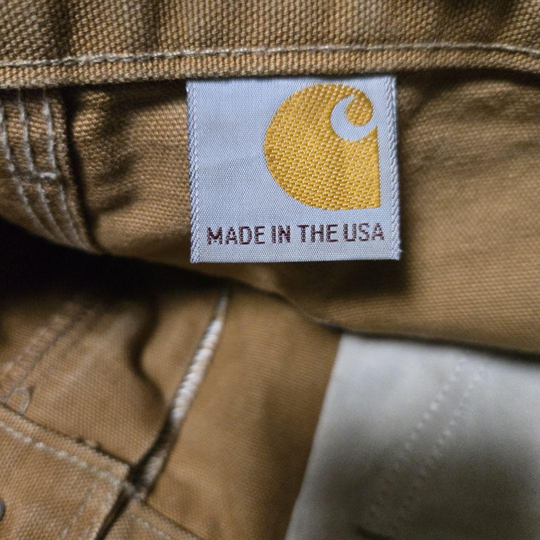 Union made Sanforized Carhartt ダブルニー 8654 カーハート ダブルニー ワークパンツ ワイド 希少 USA製